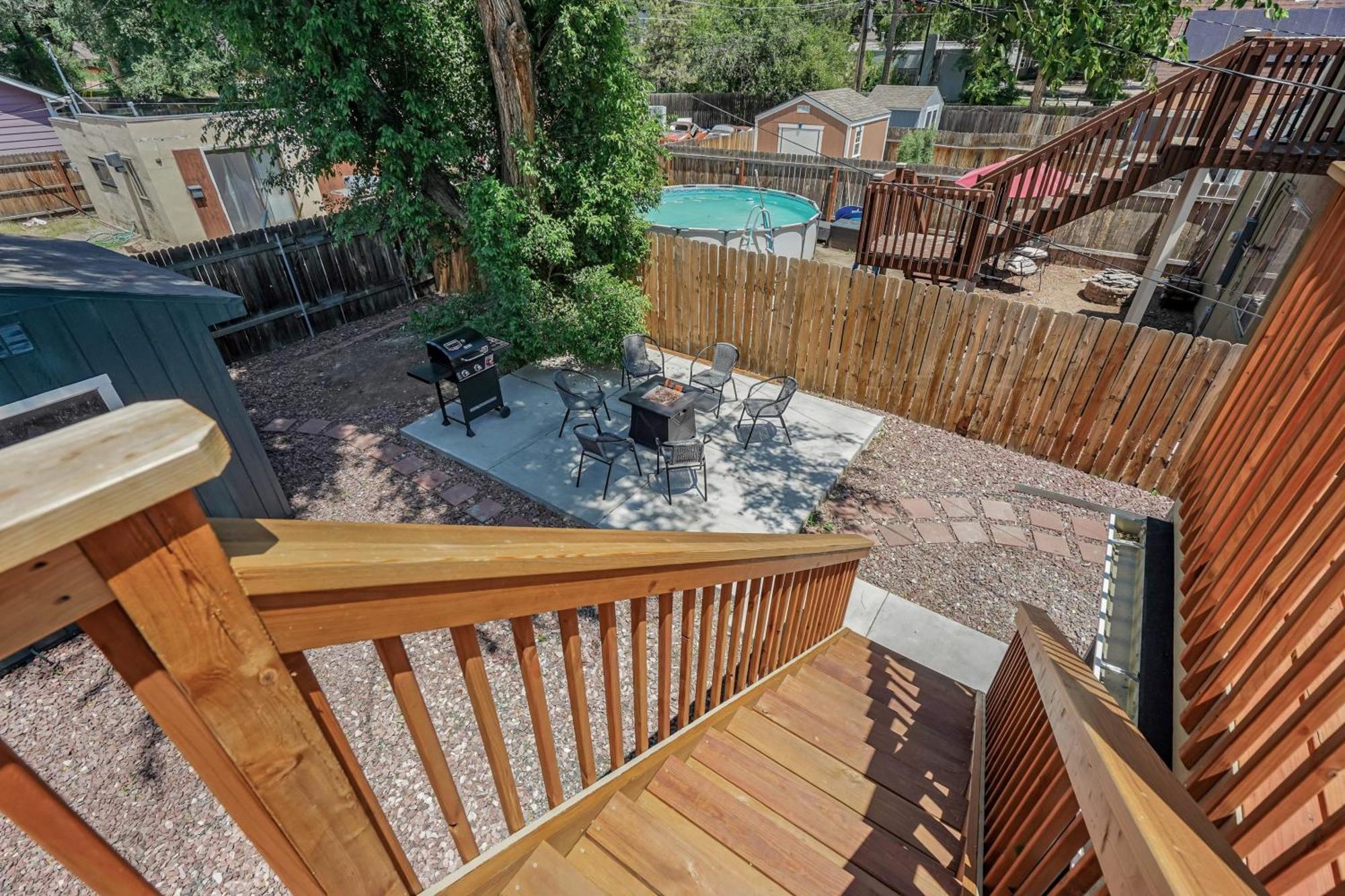 Neighborly Heights - Downtown King Bbq Fire Pit Villa Colorado Springs Exterior photo