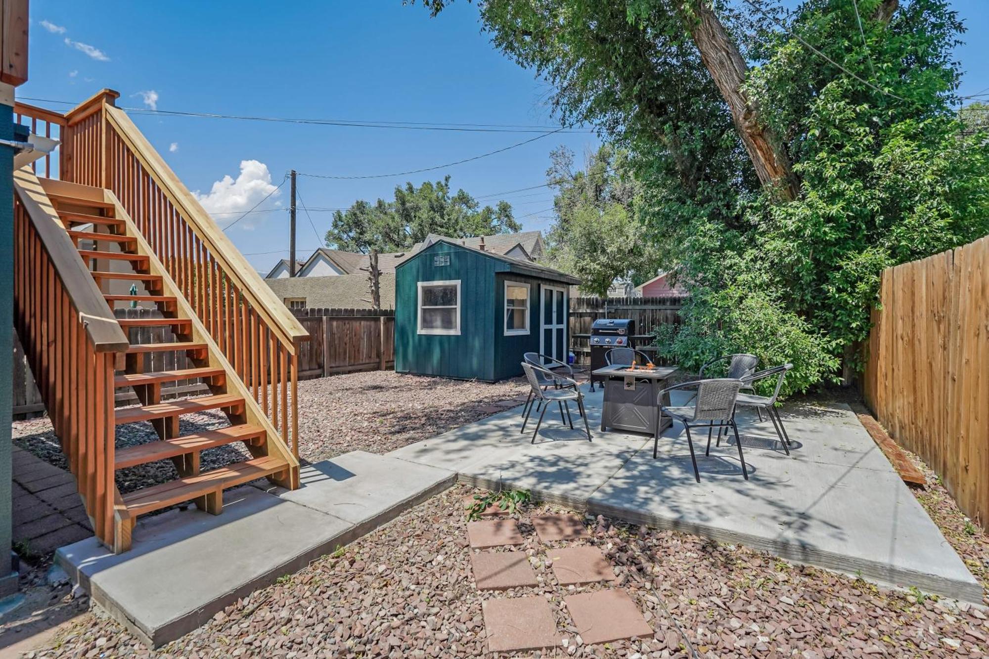 Neighborly Heights - Downtown King Bbq Fire Pit Villa Colorado Springs Exterior photo